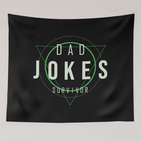 Item preview, Dad jokes survivor designed and sold by SVDesignatVasil.
