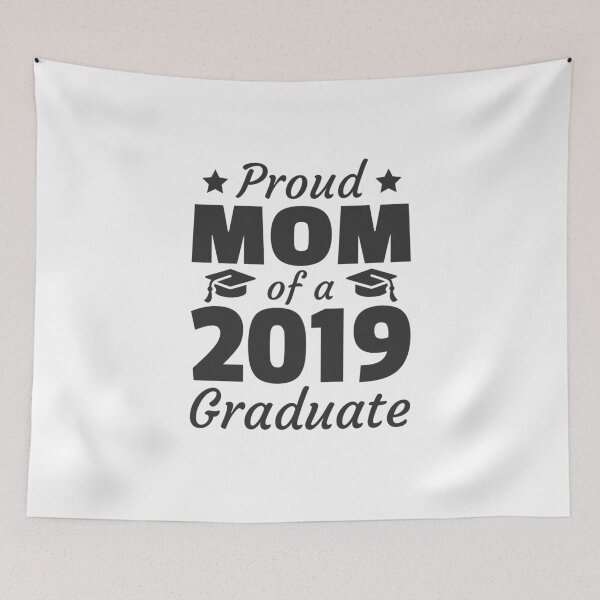 Item preview, Proud Mom of a 2019 Graduate University Degree designed and sold by Team150Designz.