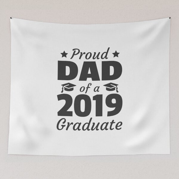 Item preview, Proud Dad of a 2019 Graduate University Degree designed and sold by Team150Designz.