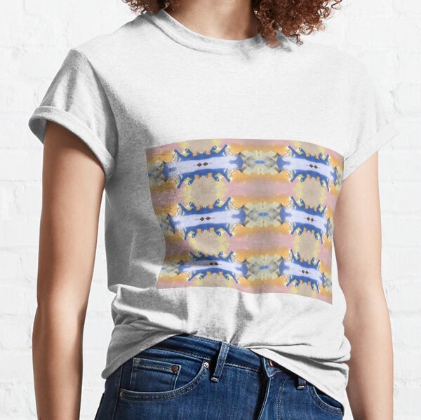 #Illustration, #painting, #water, #art, outdoors, creativity, blur, day,  motion, imagination Classic T-Shirt