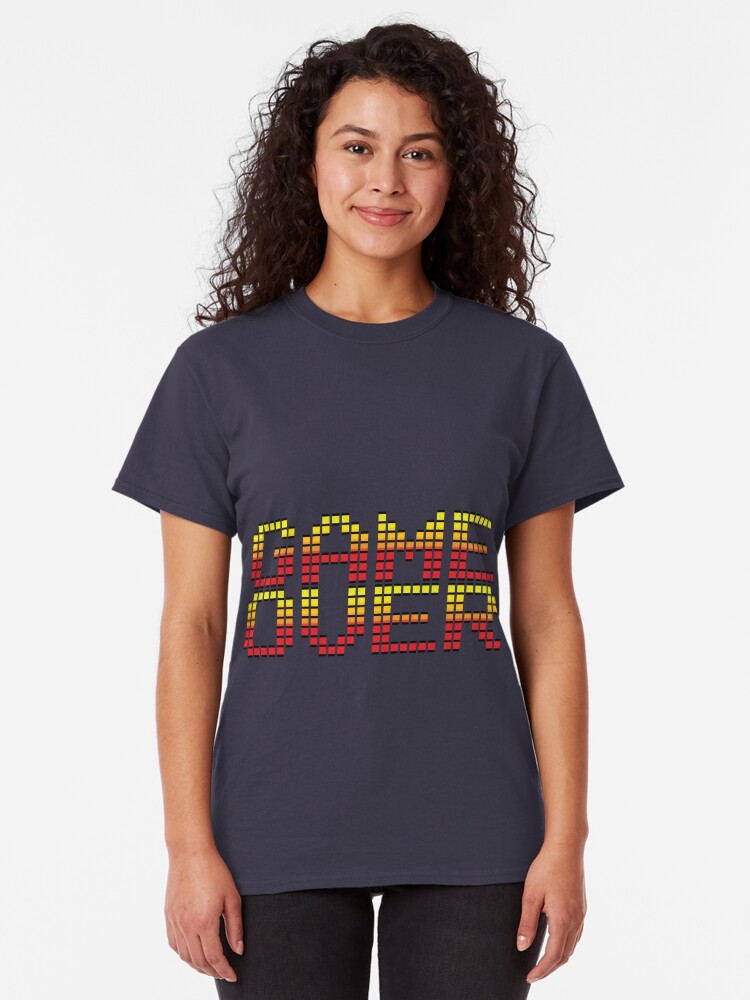 Alternate view of Game Over retro video game logo Classic T-Shirt