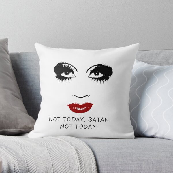 Bianca Del Rio Throw Pillow