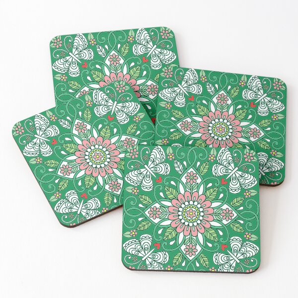 Item preview, Butterflies Around Flower designed and sold by artubble.