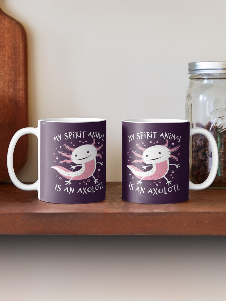 Love a Lotl Axolotl Mug, Cute Amphibian Gift Coffee or Tea Cup