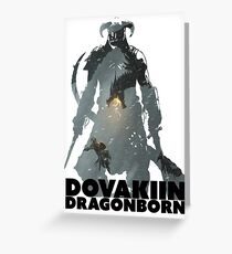 Dovakiin/Dragonborn Art Decal Greeting Card