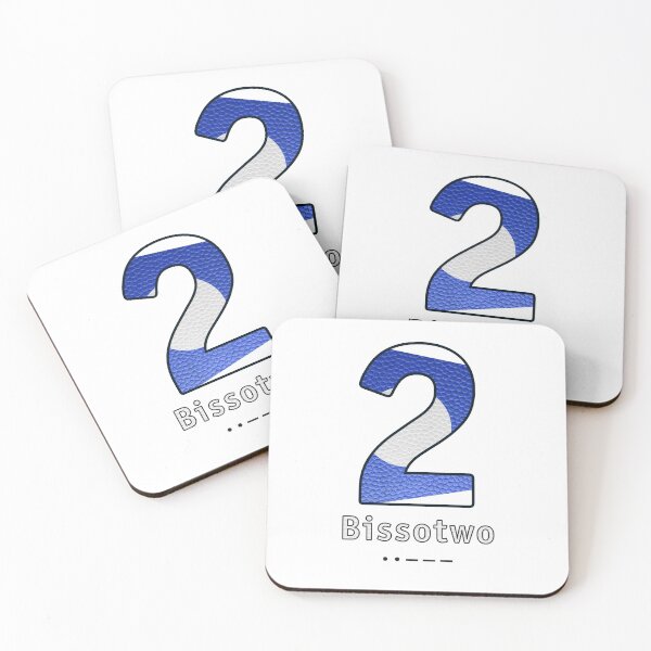 Item preview, Bissotwo - Navy Alphabet - Leather designed and sold by Art-Frankenberg.