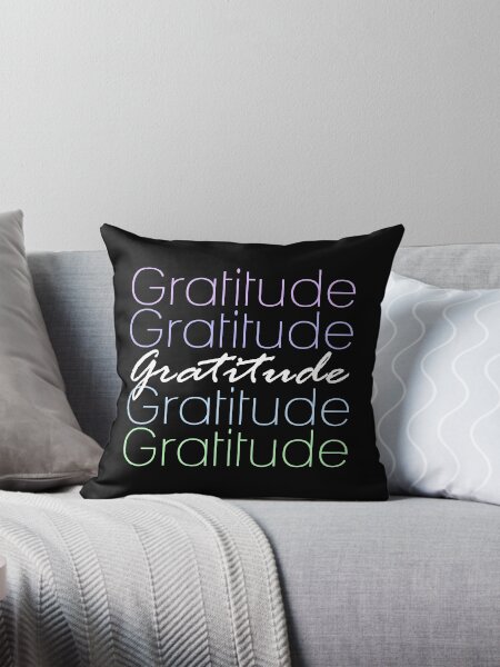 Aperçu de l'œuvre Conception typographique de gratitude créée et vendue par Oirabot.
