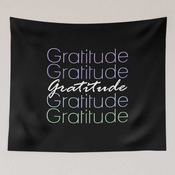 Item preview, Gratitude Typography Design  designed and sold by Oirabot.