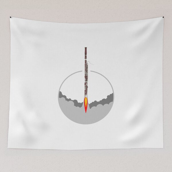 Item preview, Bassoon Rocket designed and sold by vivalarevolucio.