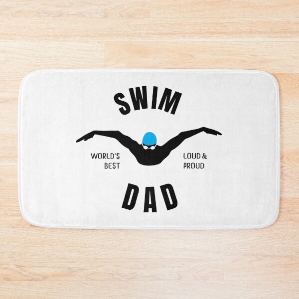 Item preview, Worlds Best Swim Dad designed and sold by oberdoofus.