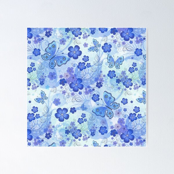 Item preview, Blue Butterfly Garden designed and sold by KirstenStar.