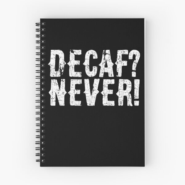 Item preview, Funny Caffeine Addict Better Dead  Than Decaf Coffee designed and sold by funnytshirtemp.
