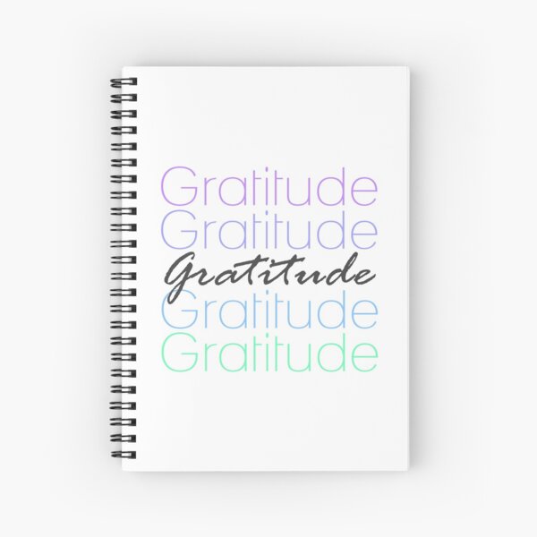 Aperçu de l'œuvre Conception typographique de gratitude avec des couleurs douces créée et vendue par Oirabot.