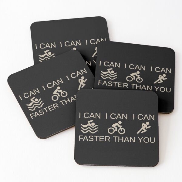 Item preview, Triathlon - I Can Swim Bike Run Faster Than You Triathlete designed and sold by overstyle.