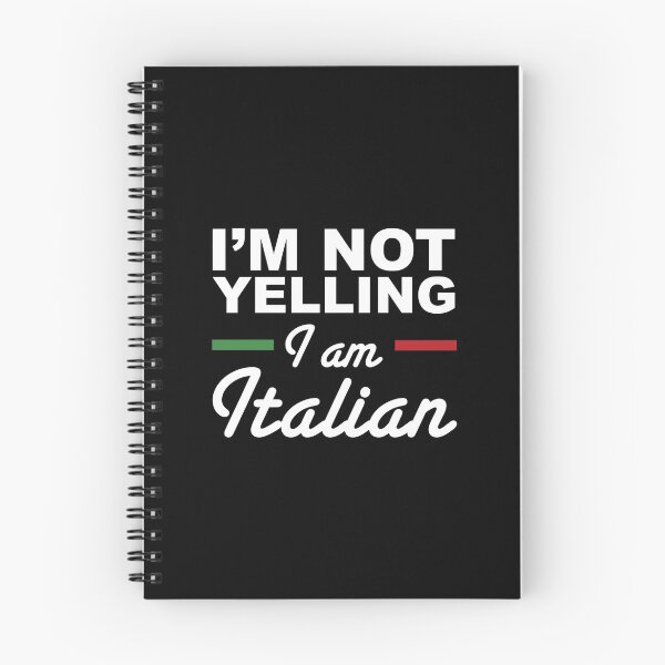 Item preview, I'm Not Yelling I'm Italian designed and sold by Superhero Gear.