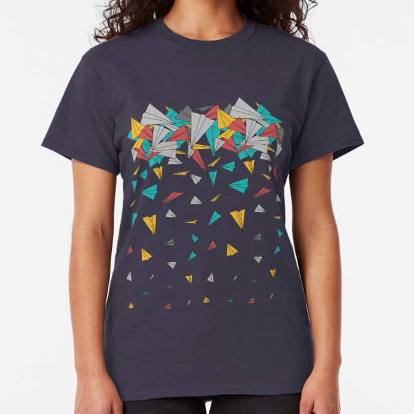 Flying paper planes Classic T-Shirt