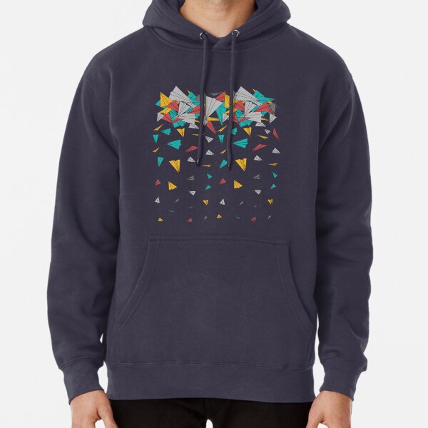 Flying paper planes Pullover Hoodie