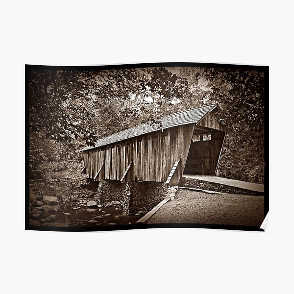 The Pisgah Covered Bridge Poster