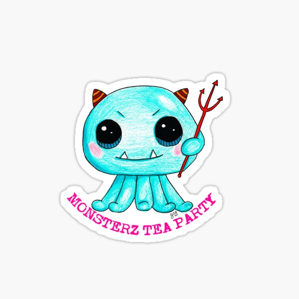 Cute Lil 'Monster Sticker