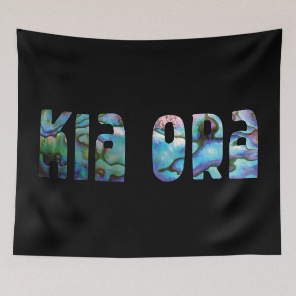 Item preview, NEW ZEALAND KIA ORA MAORI HELLO designed and sold by Madjack Tees Kiwi SuperStore.