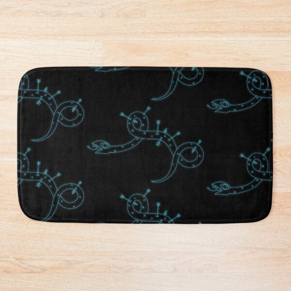 Item preview, Space Snake Night in the woods Blue designed and sold by Migi-Desu.