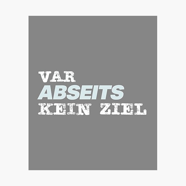 Item preview, VAR offside No goal Design German designed and sold by LGamble12345.