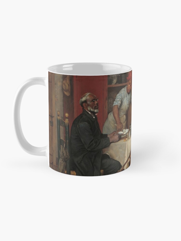 Alternate view of A Pastoral Visit Oil Painting by Richard Norris Brooke Mug