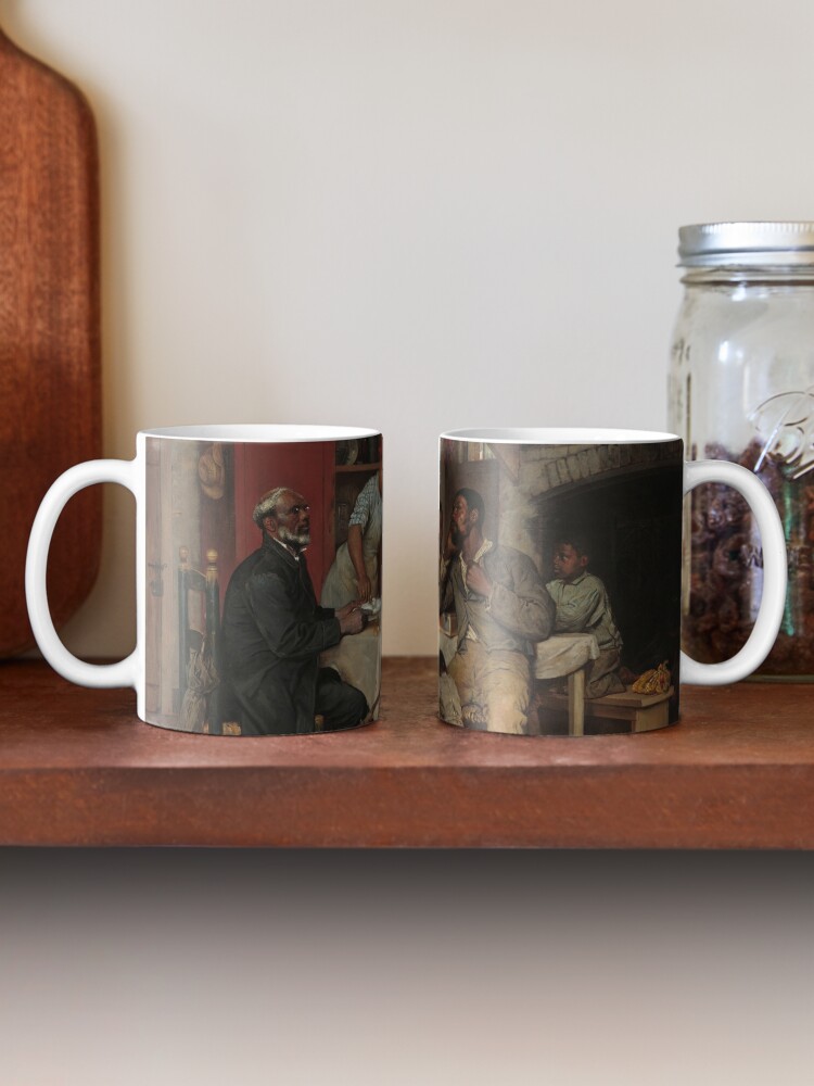 Alternate view of A Pastoral Visit Oil Painting by Richard Norris Brooke Mug