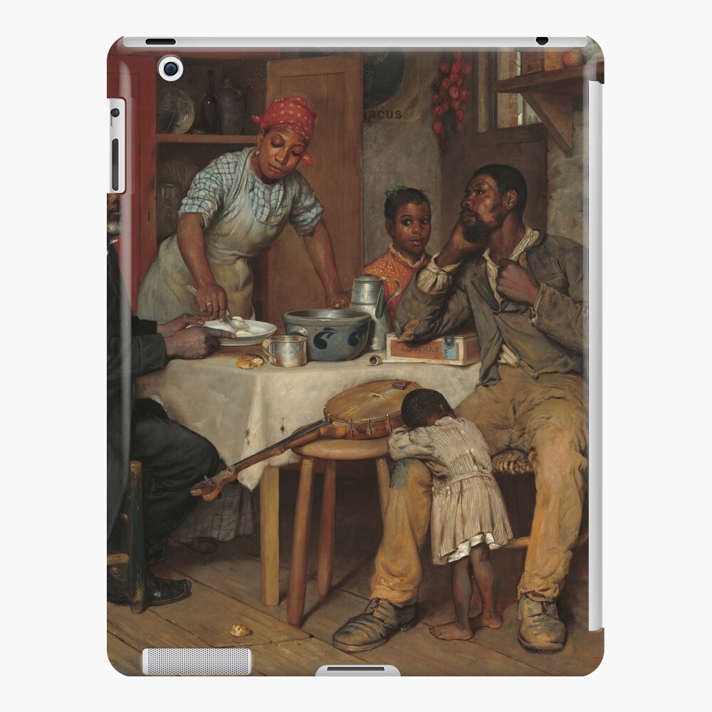 A Pastoral Visit Oil Painting by Richard Norris Brooke iPad Case & Skin