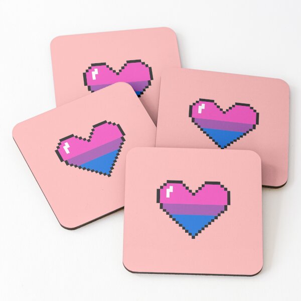 Item preview, Bisexual Heart designed and sold by reasonablemunki.
