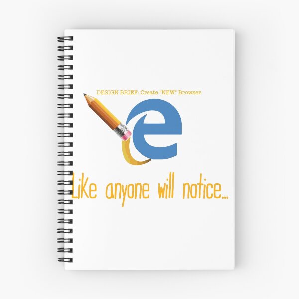 Item preview, Microsoft Edge Browser Funny designed and sold by Mintdog.