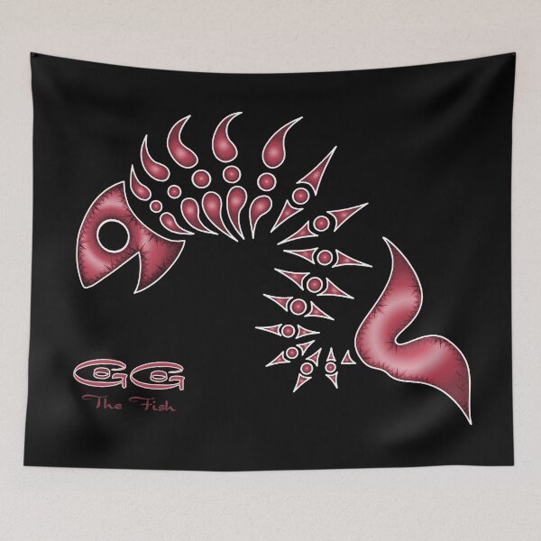 Item preview, GoGo the Fish - Red by Amanda M Lucas designed and sold by Amanda Lucas.