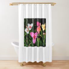 Tigridia - Pavonia ... Tiger Flowers Shower Curtain