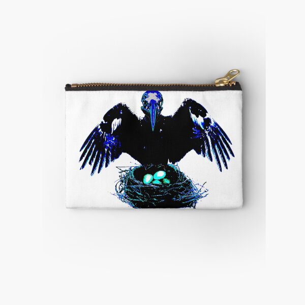 Item preview, skull bird raven  designed and sold by thediff1985.