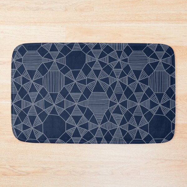Item preview, Doodle Geometrics on Blue designed and sold by The Wellington Boot.