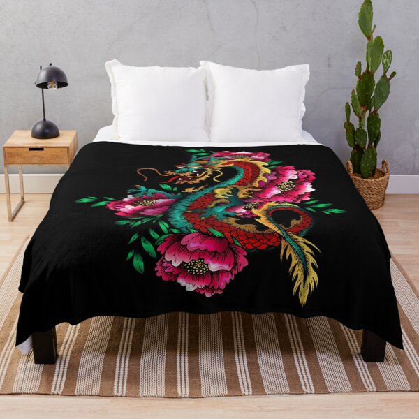 Item preview, Japanese dragon tattoo art. designed and sold by emphatic.