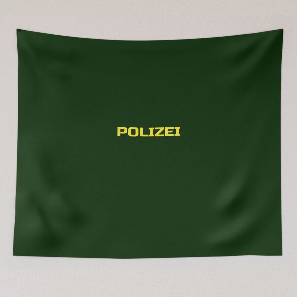 Artikelvorschau, Polizei Shirt - Deutsches Polizei Green Punk T-Shirt entworfen und verkauft von deanworld.