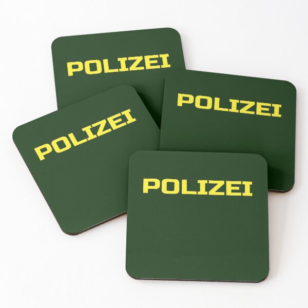 Item preview, Polizei Shirt - German Police Green Punk T-Shirt designed and sold by deanworld.