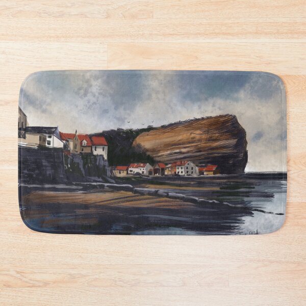 Item preview, Staithes Harbour designed and sold by steveelliott.