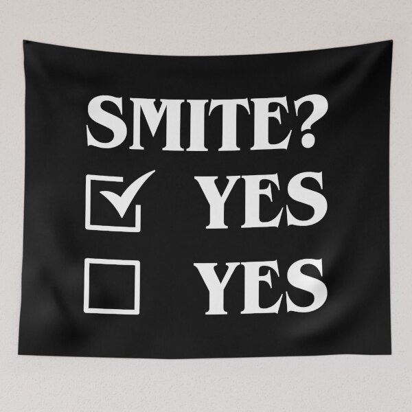 Item preview, Smite Definitely Yes Paladin Funny Tabletop Meme designed and sold by pixeptional.