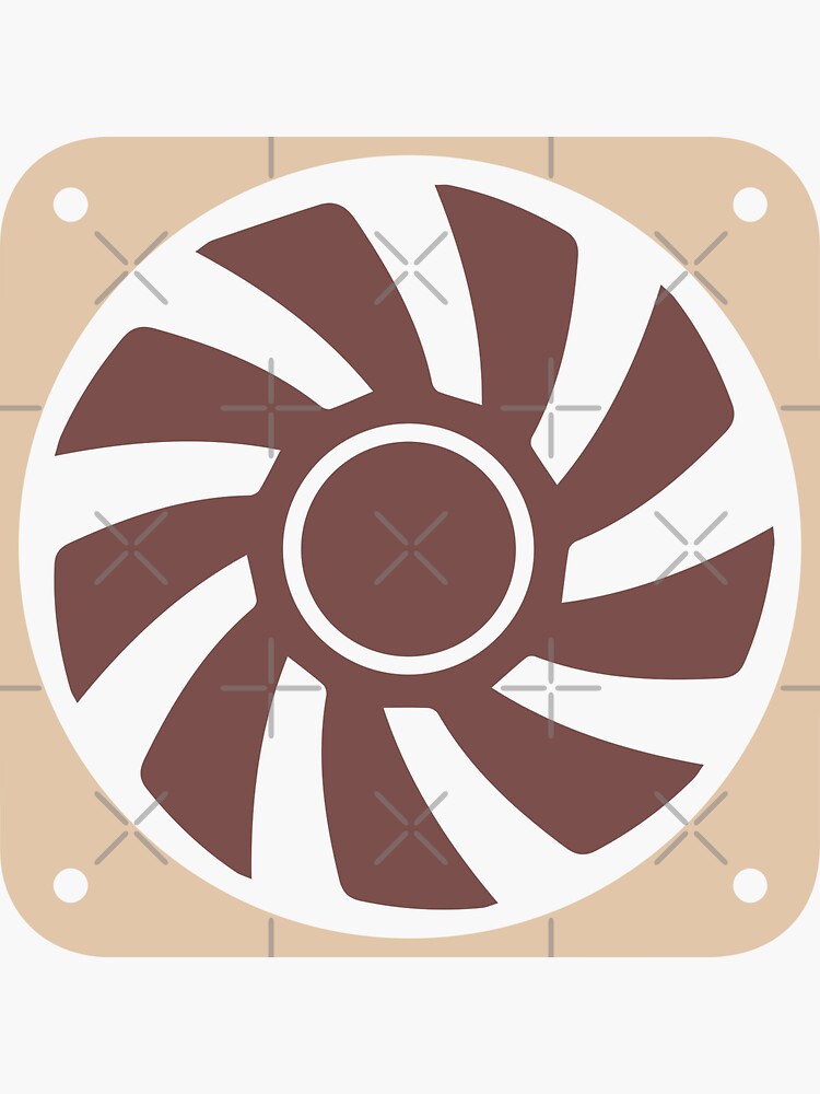 "Case Fan " Sticker for Sale by Fultron Redbubble