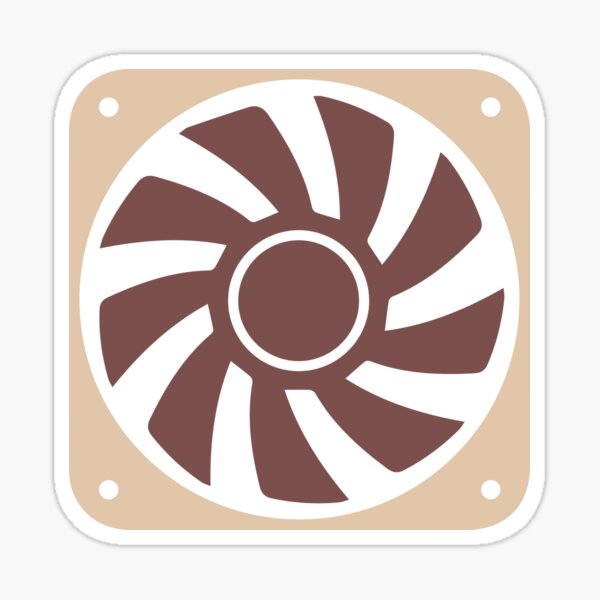 "Case Fan " Sticker for Sale by Fultron Redbubble