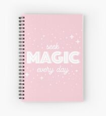 Seek Magic Spiral Notebook