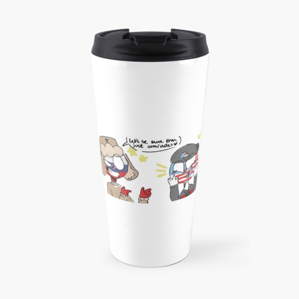 Cosas countryhumans Taza de viaje