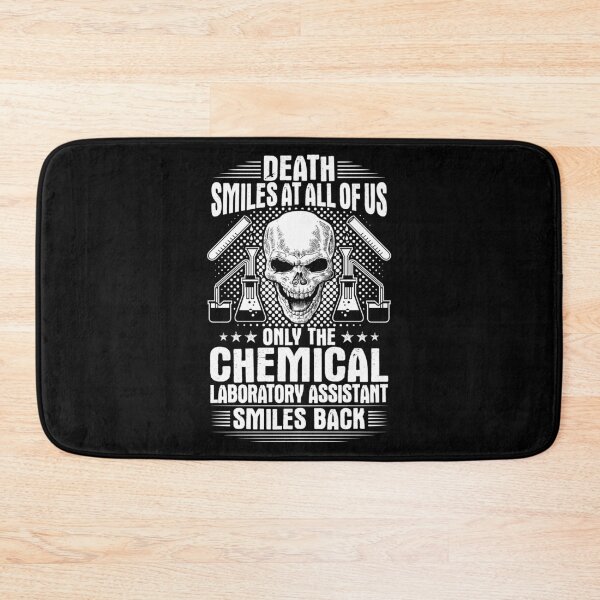 Item preview, Chemical Laboratory Assistant Smiles Back Gift designed and sold by Krautshirts.