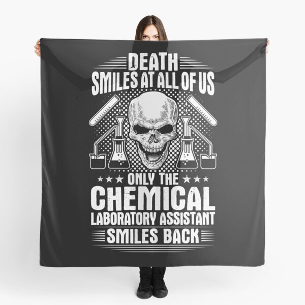Item preview, Chemical Laboratory Assistant Smiles Back Gift designed and sold by Krautshirts.