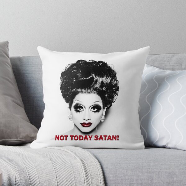 Bianca Del Rio Throw Pillow