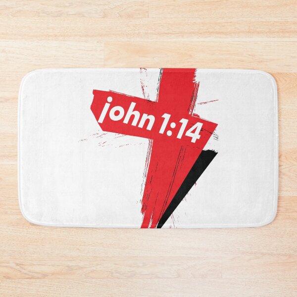 Item preview, John 1:14 Quote The Bible And the Word Became Flesh And Dwelt Among Us designed and sold by ProjectX23.