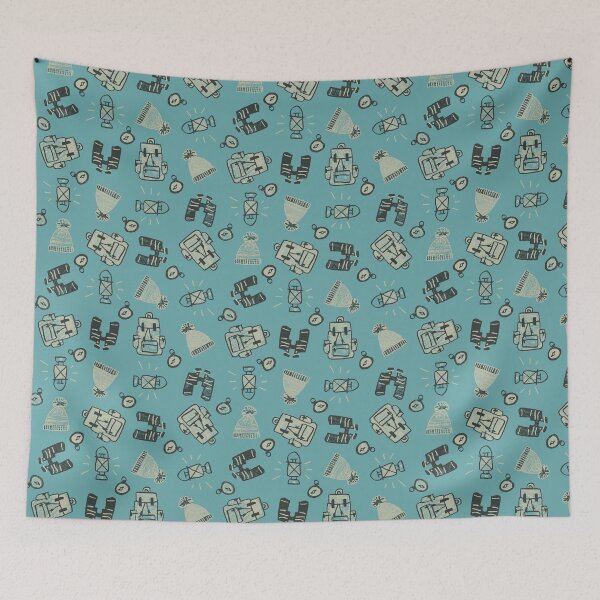 Item preview, Explore - Blue designed and sold by crumpsticks.