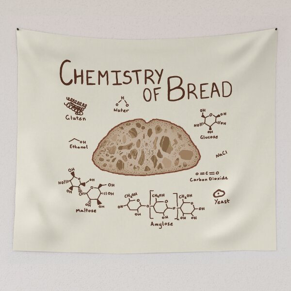 Item preview, Chemistry Of Bread designed and sold by BundaBear.